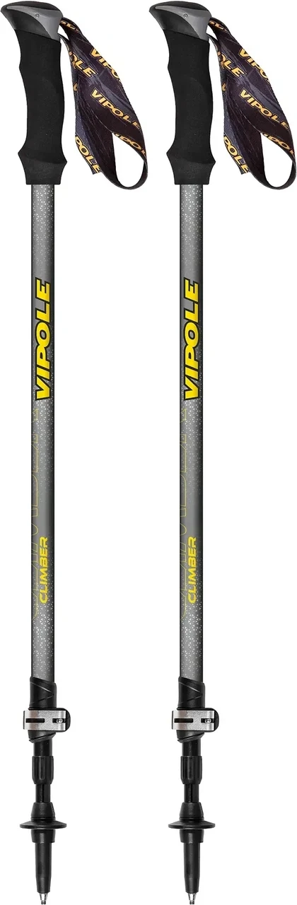 Алюмінієві телескопічні трекінгові палиці Vipole Climber AS QL (S20 11)