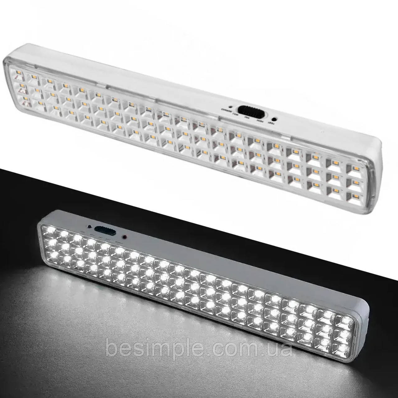 Лампа акумуляторна 60 LED, KD-860 / Лед ліхтар / Переносна лампа / Світлодіодний ліхтар, фото 1