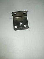 Кутник металевий меблевий 34х20х34 чорний