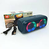 Вулична блютуз колонка з гучним звуком TG333, Портативна бездротова колонка з FC-522 хорошим звуком, фото 7