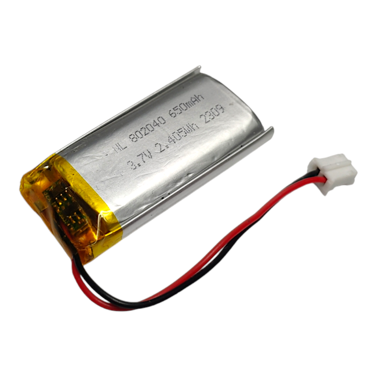 Акумулятор Li-Pol 650mAh 3.7V 802040 літій-полімерна батарея АКБ із захистом PCM