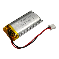 Акумулятор Li-Pol 650mAh 3.7V 802040 літій-полімерна батарея АКБ із захистом PCM
