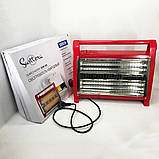 Обігрівач побутовий кварцовий підлоговий Suntera QHW-106 1800Вт, Переносний YT-732 кварцовий обігрівач, фото 10