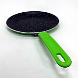 Зручна у використанні сковорода Con Brio CB-2424 24 см, Сковорода якісна LV-201 на плиту, фото 6