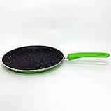 Зручна у використанні сковорода Con Brio CB-2424 24 см, Сковорода якісна LV-201 на плиту, фото 3