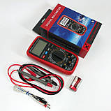 Універсальний мультиметр 61A UT/VC DIGITAL, Мультиметр для змінної напруги, Мультиметр FK-741 для автомобіля, фото 9