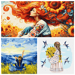 Картини по номерам патріотичні