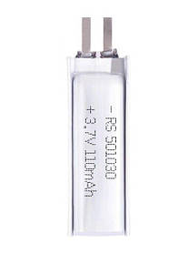 Акумулятор літій-полімерний 100mAh 3.7 V 501030 3.7 V для фітнес браслетів