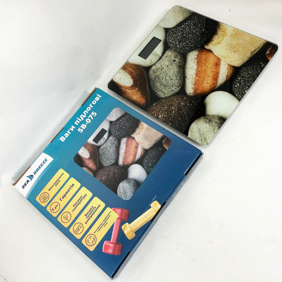 Ваги підлогові SeaBreeze SB-075, ваги для зважування людей, ваги OL-309 електронні підлогові, фото 1