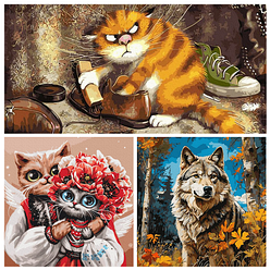 ● Картини за номерами — ВСІ сюжети