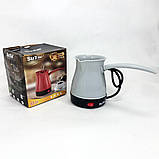 Побутова турка SuTai 300 мл, Бюджетна турка, Електротурка для кави, Турка для UL-346 приготування кави, фото 2