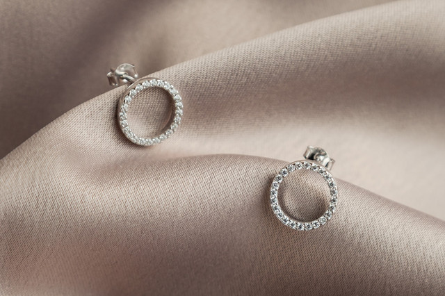 сережки пусети срібні