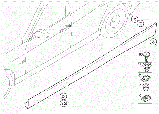 Кліпса кріплення порогу BMW 1 E81, E82, E87, E88 / 3 E90, E91, E92, E93 / 6 F12, F13 / X1 E84 / X6 E71, E72 ОЕМ: 07147122913, фото 5