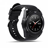 Розумні смарт-годинник Smart Watch V8. YV-779 Колір: чорний, фото 3
