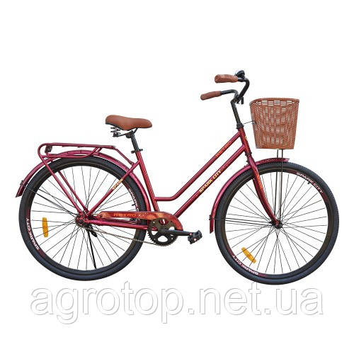 Велосипед SPARK CITY RETRO (колеса — 28", сталева рама — 18")