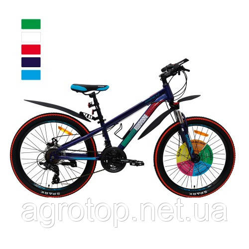 Велосипед SPARK FORESTER (колеса — 24", сталева рама — 11")