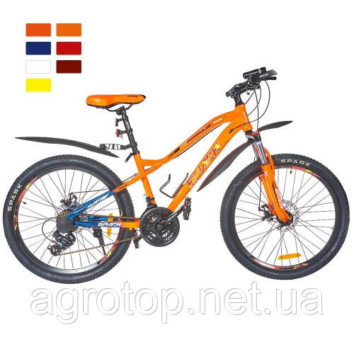 Велосипед SPARK HUNTER (колеса — 24", алюмінієва рама — 14")