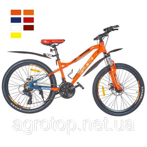Велосипед SPARK HUNTER (колеса — 24", алюмінієва рама — 14")