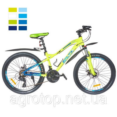 Велосипед SPARK HUNTER (колеса — 24", алюмінієва рама — 14"), фото 1