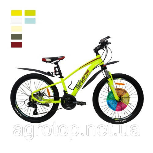 Велосипед SPARK SHARP (колеса — 24", сталева рама — 12")