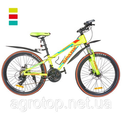Велосипед SPARK TRACKER (колеса — 24", алюмінієва рама — 11")