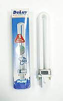 Лампа люмінесцентна Delux PL 9w 6400К G23