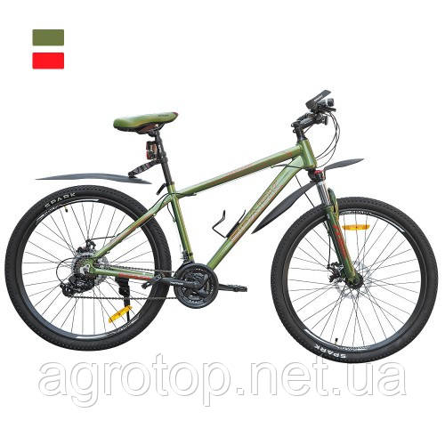 Велосипед SPARK TRACKER (колеса — 27,5", алюмінієва рама — 17")