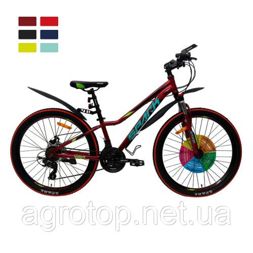Велосипед SPARK WAVE (колеса — 26", сталева рама — 12")