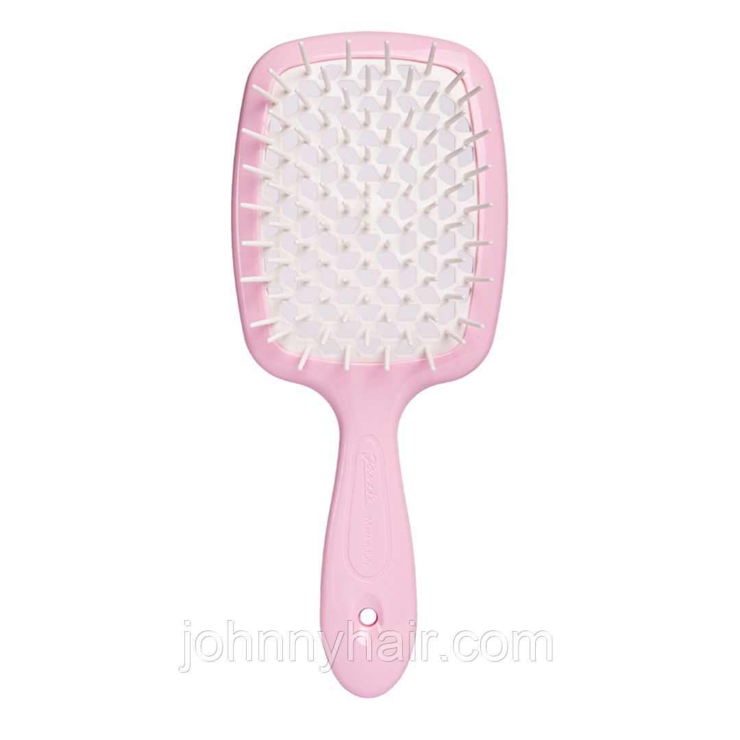 Щітка JANEKE Superbrush рожева (біла серединка), фото 1