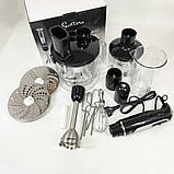 Портативний блендер Suntera HB-703B, 1000Вт, Ручний занурювальний блендер, ND-303 Блендер класичний, фото 3