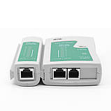 Тестер LAN вита пара NS-468 RJ45 LAN RJ11 RJ12 MHZ, фото 3