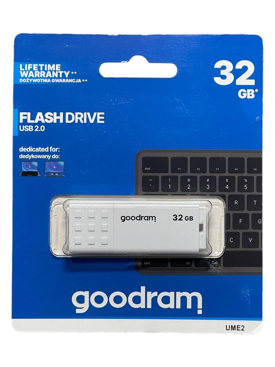 USB накопичувач Goodram 32GB USB 2.0 | Flash Drive |  Флеш пам'ять | Новий