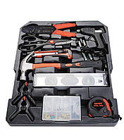 Комплект ключів AL-FA 186 шт з інструментальної сталі C45 і Cr-V, у чемодані 12 кг