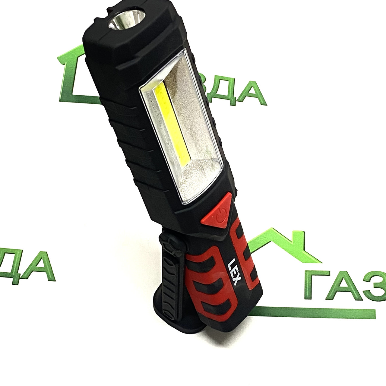 Ліхтар із функцією PowerBank LEX LXFL01, світлодіодний ліхтар «Яскравий промінь» Optimus Accu, фото 1