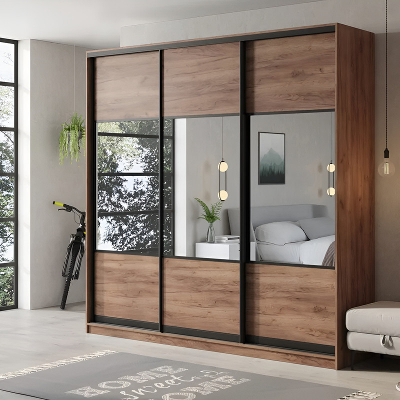 Шафа купе трьохдверна Praktik-4 Garant, фото 1