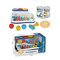 Ксилофон RJ 2883 “Funny Xylophonist”, 3 кульки, молоточок, у коробці [Склад зберігання: Одеса №4]