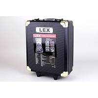 Комплект ключів LEX 186CC-2 186 шт з інструментами для широкого спектра робіт і зберігання у валізі