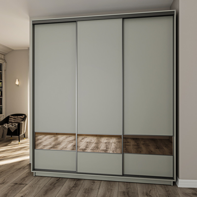 Шафа купе трьохдверна MD-7 Garant, фото 1