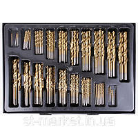 Набір свердл титанових LEX 170шт