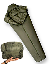 Зимовий спальний мішок Snugpak Softie Antarctica до -30°C, теплий спальник кокон, олива