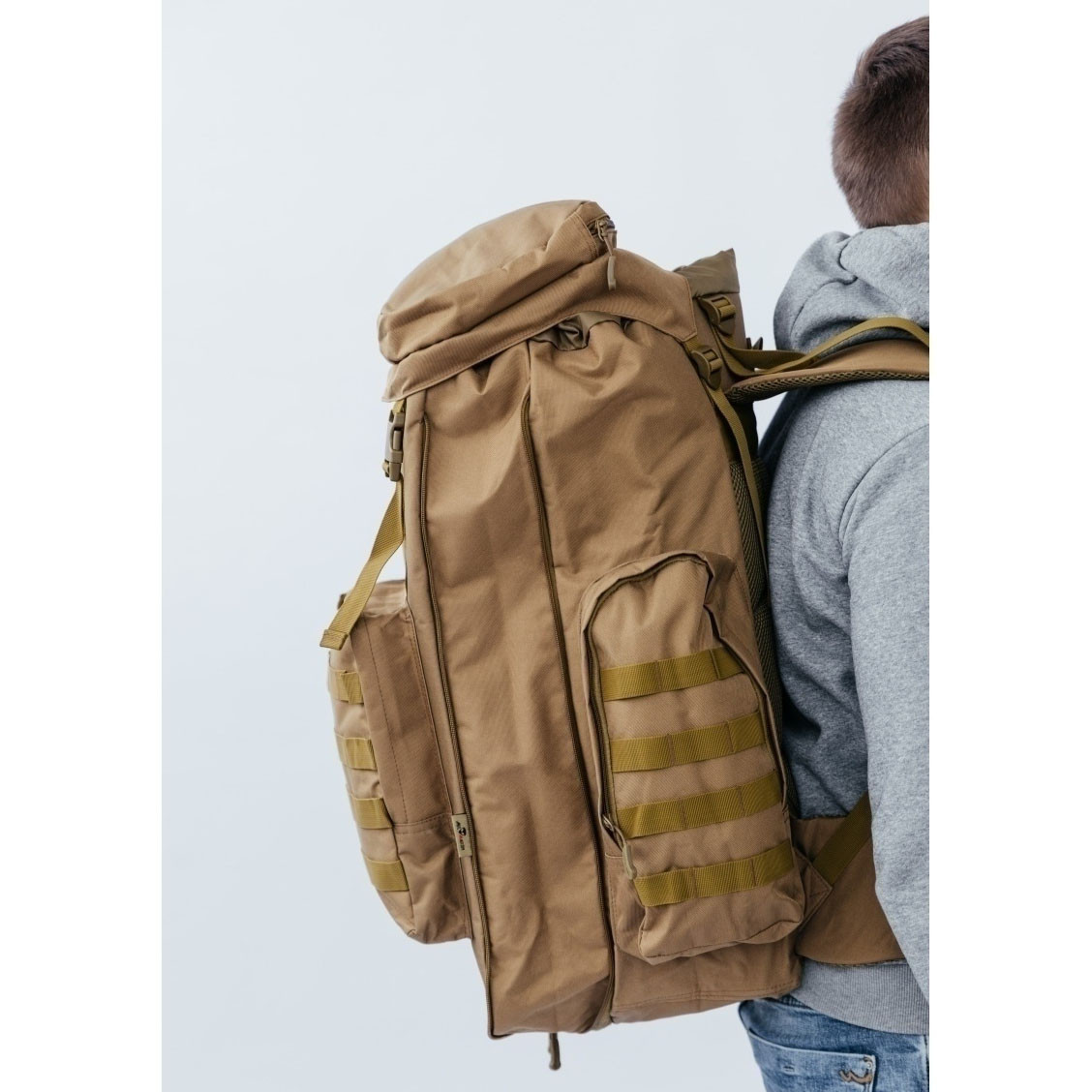 Рюкзак тактичний ЗСУ 70 л, Армійський рюкзак складаний, Тактичний рюкзак ЗСУ, Чоловічий DC-661 рюкзак польовий, фото 1