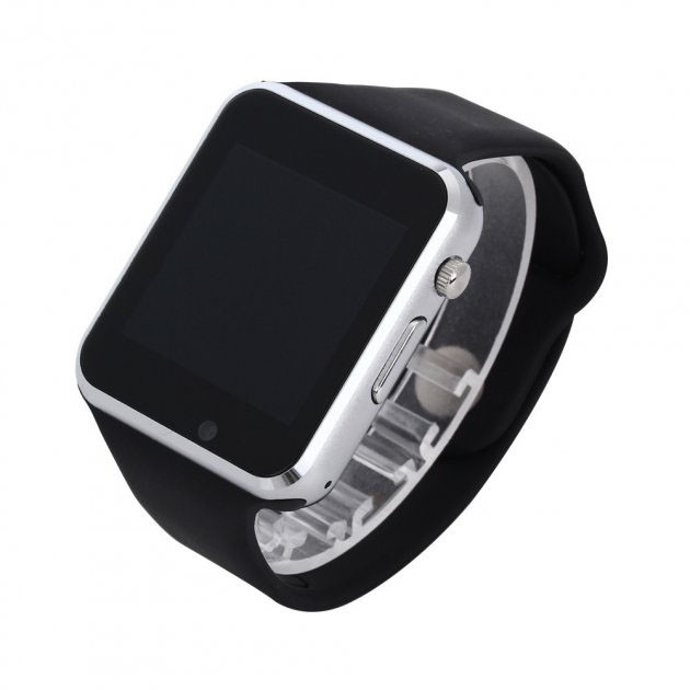 Смарт-годинник Smart Watch A1 розумний електронний зі слотом під sim-карту + карту пам'яті micro-sd. VC-578 Колір: срібний, фото 1