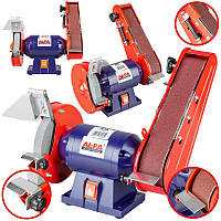 Точильний станок дисково-стрічкове AL-FA ALBG18B