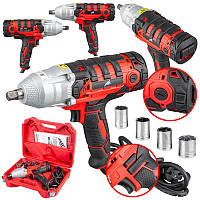 Гайковерт мережевий ударний  MAX MXEW01 + головки ударні LEX 20ел. LXIS20E