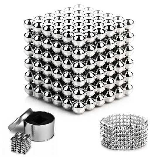 Неокуб, neocube 4,5 мм, нікель. 216 кульок, фото 1