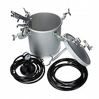 Агрегат пневматичний для фарбування 10 літрів з розпилювачем та шлангами