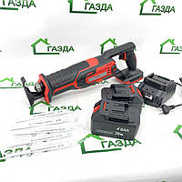 Шабельна пила акумуляторна AL-FA ALCRC36V потужністю 36В та двома акумуляторами