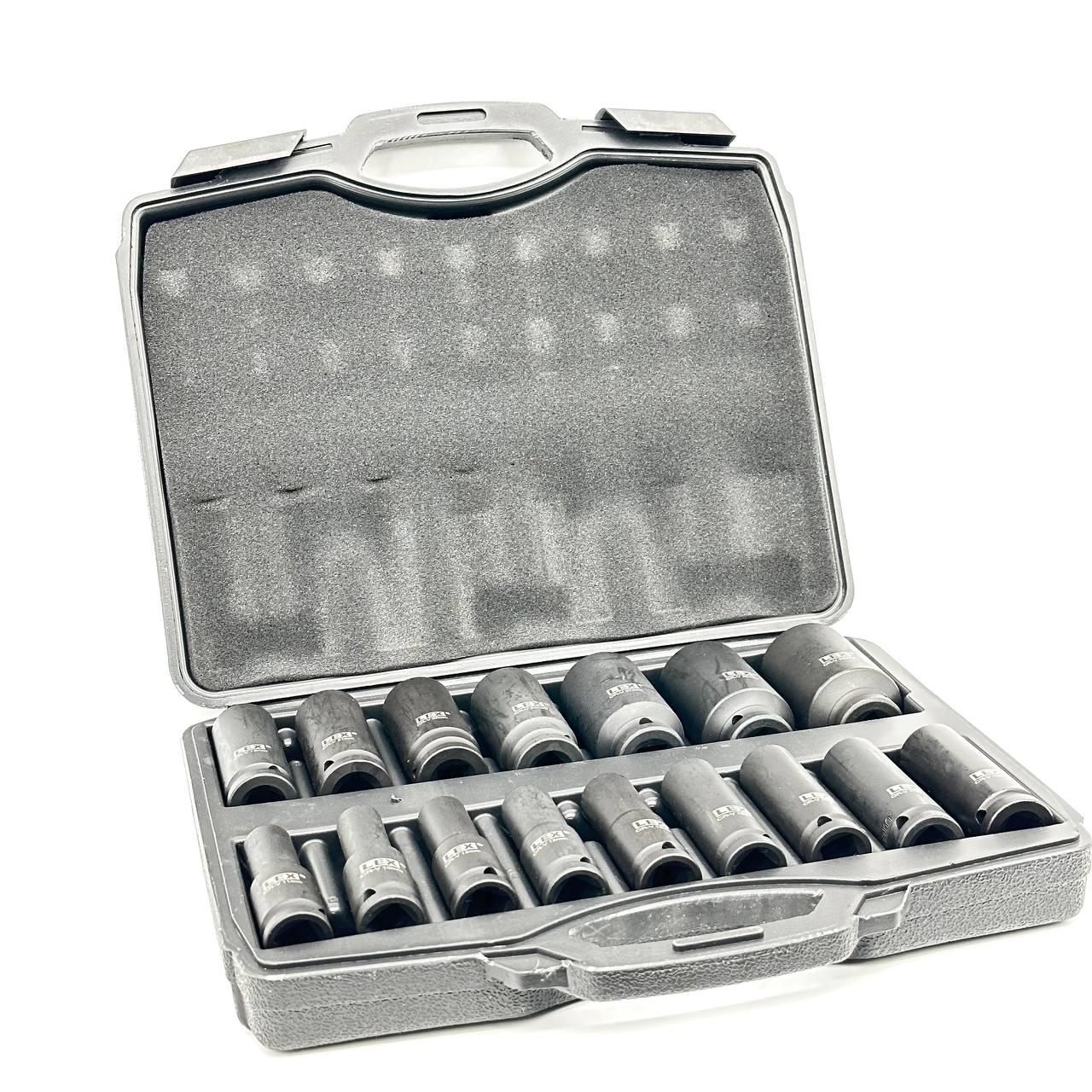 Ударні головки LEX LXIS16E 16 елементів для професіоналів, фото 1