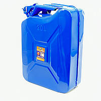 Каністра металева 20L для зберігання пального об'ємом 20 літрів з металу FERRUM