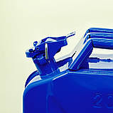 Каністра металева 20L для зберігання пального об'ємом 20 літрів з металу FERRUM, фото 5